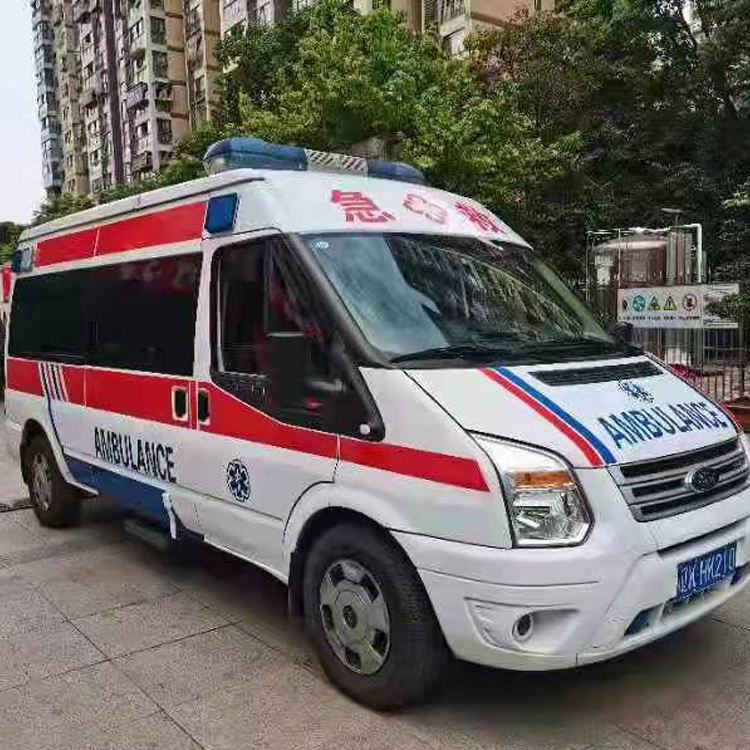 平和长途救护车护送病人返乡